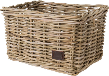 Fastrider zeno rotan fietsmand medium naturel