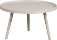 Woood mesa bijzettafel l - hout - antique beige - 34x60x60