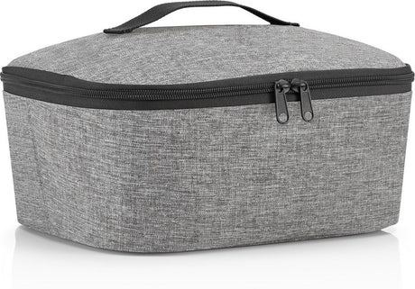 Reisenthel coolerbag m pocket koeltas - 4,5l - twist silver grijs