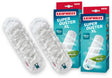 Leifheit superduster plumeau xl navulling - microvezel - 56 cm - 50x wasbaar - set van 2 vervangingsdoeken