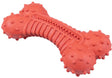 Duvo plus playtime kauwspeeltje griplay gebogen been voor honden 12x10x5.5cm rood l