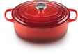 Le creuset braadpan signature - ovaal - kersenrood - ø 27 cm 4.1 liter