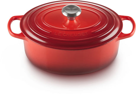 Le creuset braadpan signature - ovaal - kersenrood - ø 27 cm 4.1 liter