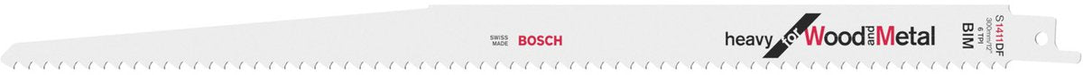Bosch - reciprozaagblad s 1411 df heavy for wood and metal