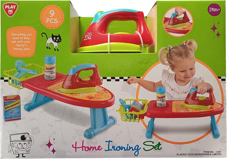 Playgo strijkset 9 delig - - 3367 jono toys