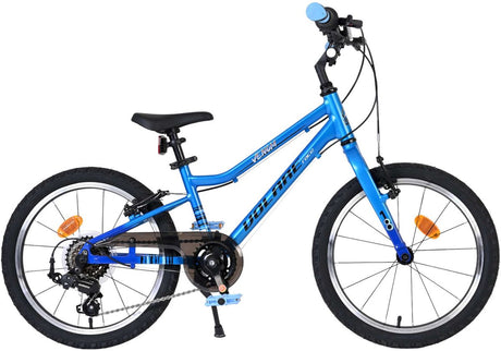 Volare venom kinderfiets - jongens - 18 inch - blauw - 6 versnellingen