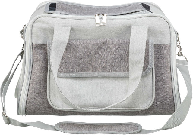 Trixie - hondentas libby - grijs - 42x25x27 cm one size