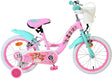 Volare paw patrol kinderfiets - meisjes - 16 inch - roze - twee handremmen