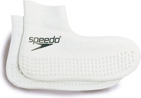 Speedo zwembad-sokken anti-slip latex wit mt 33-36