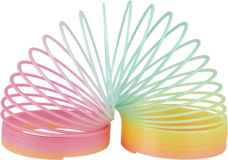 Eddy toys spring magic - regenboog magic spring - vrolijke regenboogkleuren - stimuleert creatief en fantasierijk spel - afmeting ø7x6,6 cm - meerkleurig - leuk uitdeelcadeau voor kinderen