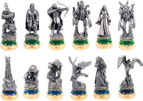 Noble collection the lord of the rings - figuur - the two towers character package