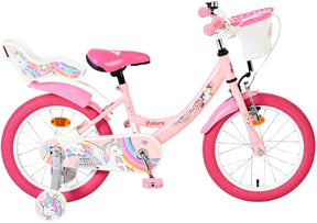 Volare unicorn kinderfiets - meisjes - 16 inch - roze