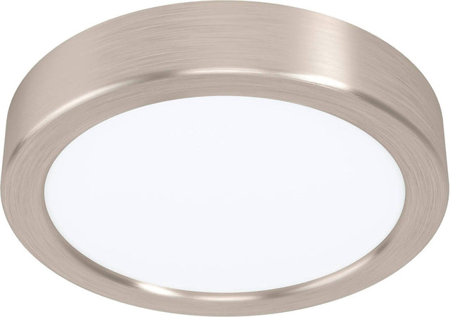Eglo fueva 5 opbouwlamp - led - ø 16 cm - grijs - dimbaar