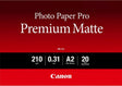 Canon 8657b017 pak fotopapier a2 wit mat