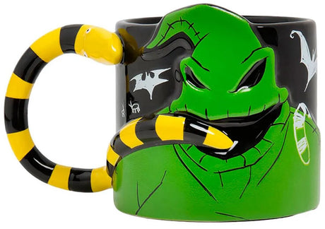 Paladone products nightmare before christmas oogie boogie glow in the dark keramisch 3d sculpted mok, officieel gelicentieerd disney cadeaus voor coffee, tea, warm chocolate - paladone