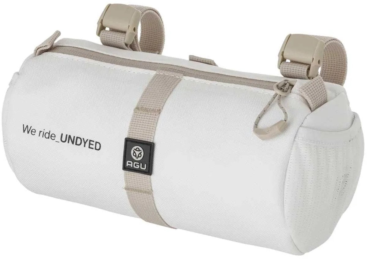Agu undyed roll bag - stuurtas - 1,5l - gerecycled polyester - waterafstotend - met 3m reflectie - wit