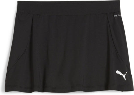 Puma teamgoal skirt dames sportrok - black- white l