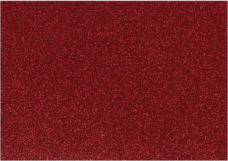 Creativ company cc opstrijkfolie rood 14x21 cm 1 vel