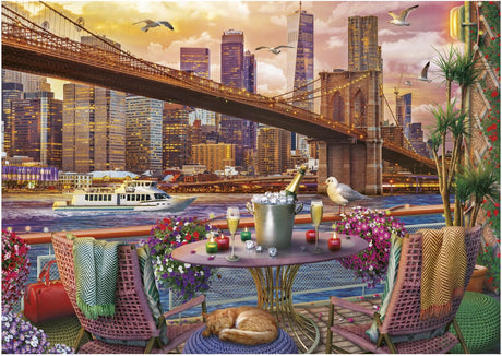 Educa legpuzzel ny romance 2000 stukjes volwassenen puzzel.