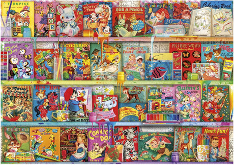 Educa legpuzzel the kitschy funbook nook - 1500 stukjes puzzel volwassenen.