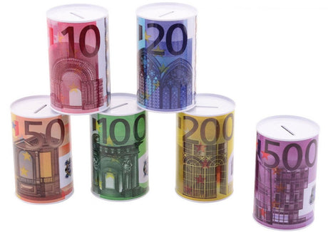 Johntoy spaarpot eurobiljet