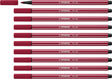 Stabilo pen 68 - premium viltstift - heide paars - doos 10 stuks