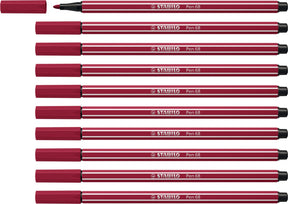Stabilo pen 68 - premium viltstift - heide paars - doos 10 stuks