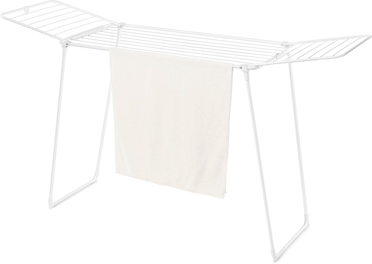 Brabantia hangon too droogrek - 22 m - inklapbaar wasrek - extra hoog - white