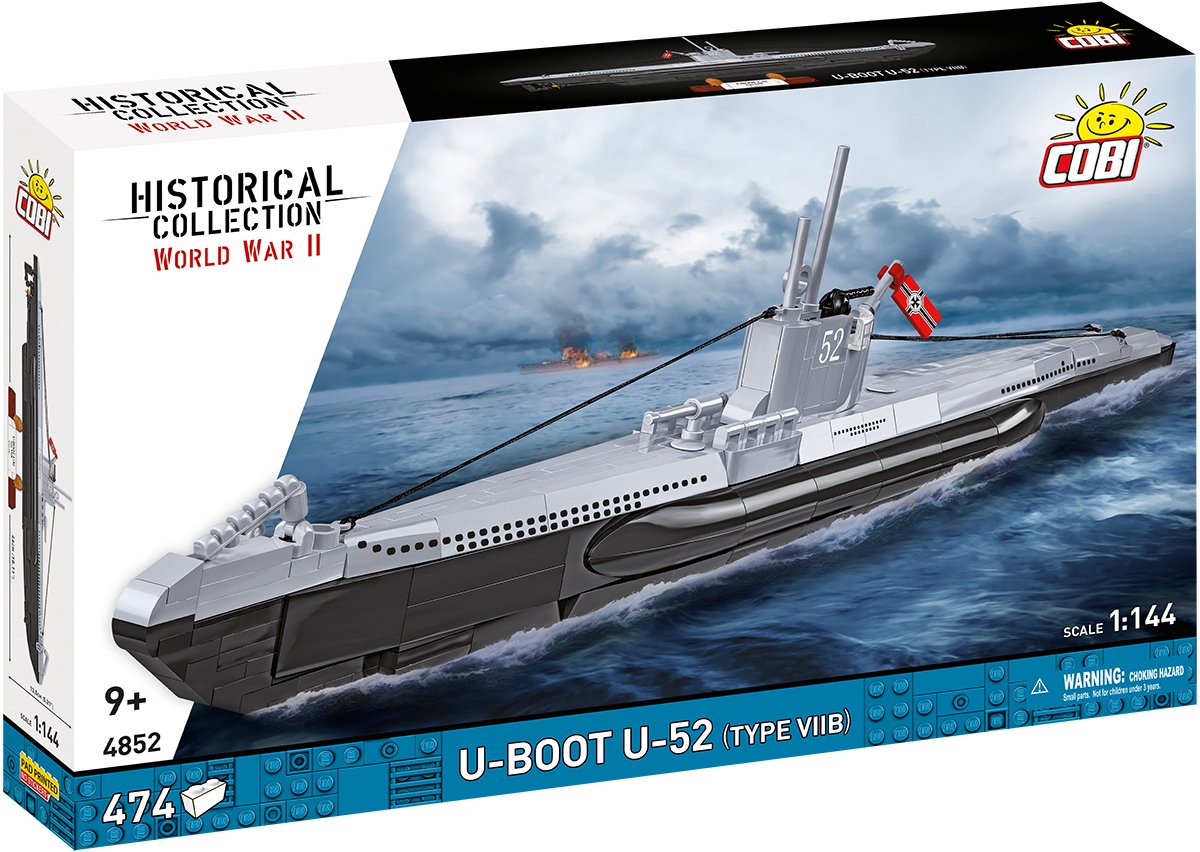 Cobi 4852 u-boat u52 viib
