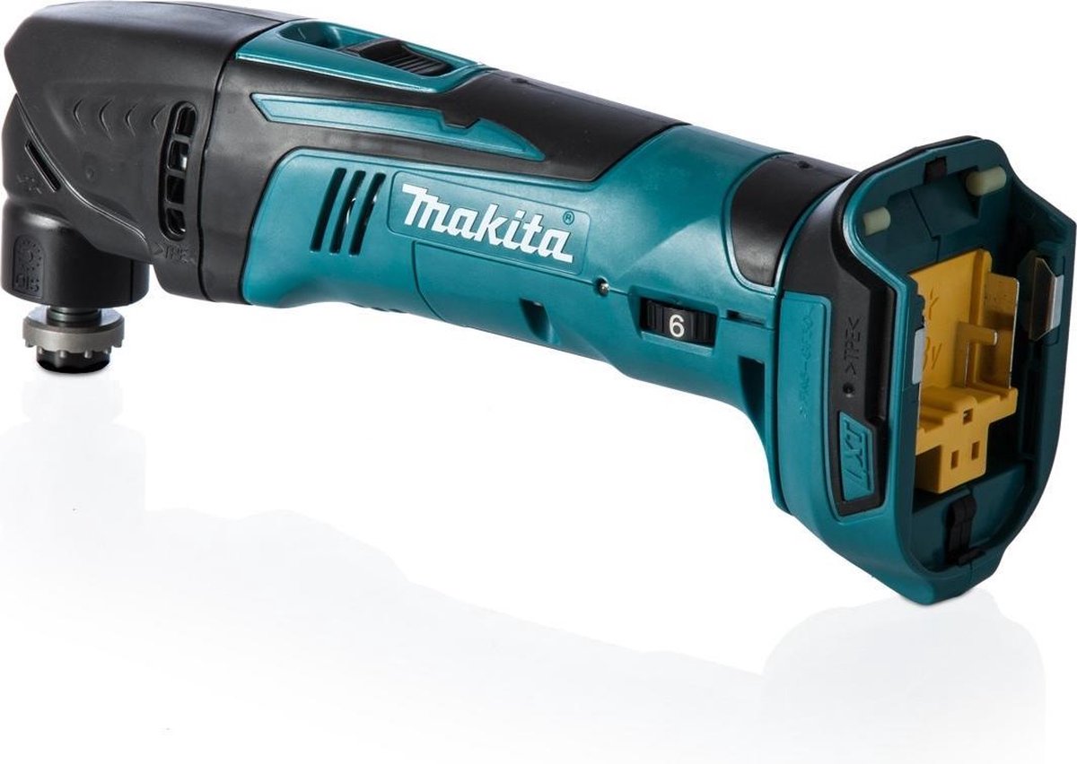 Makita 18v li-ion multitool dtm50z body - losse body (geleverd zonder accu en lader)