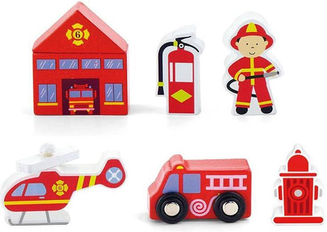 Vigatoys viga toys - treinbaan