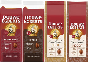Douwe egberts koffiebonen variatiepakket - 4 x 500 gram