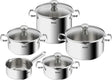 Tefal duetto - pannenset - 5-delig - inclusief deksels - inductie - rvs