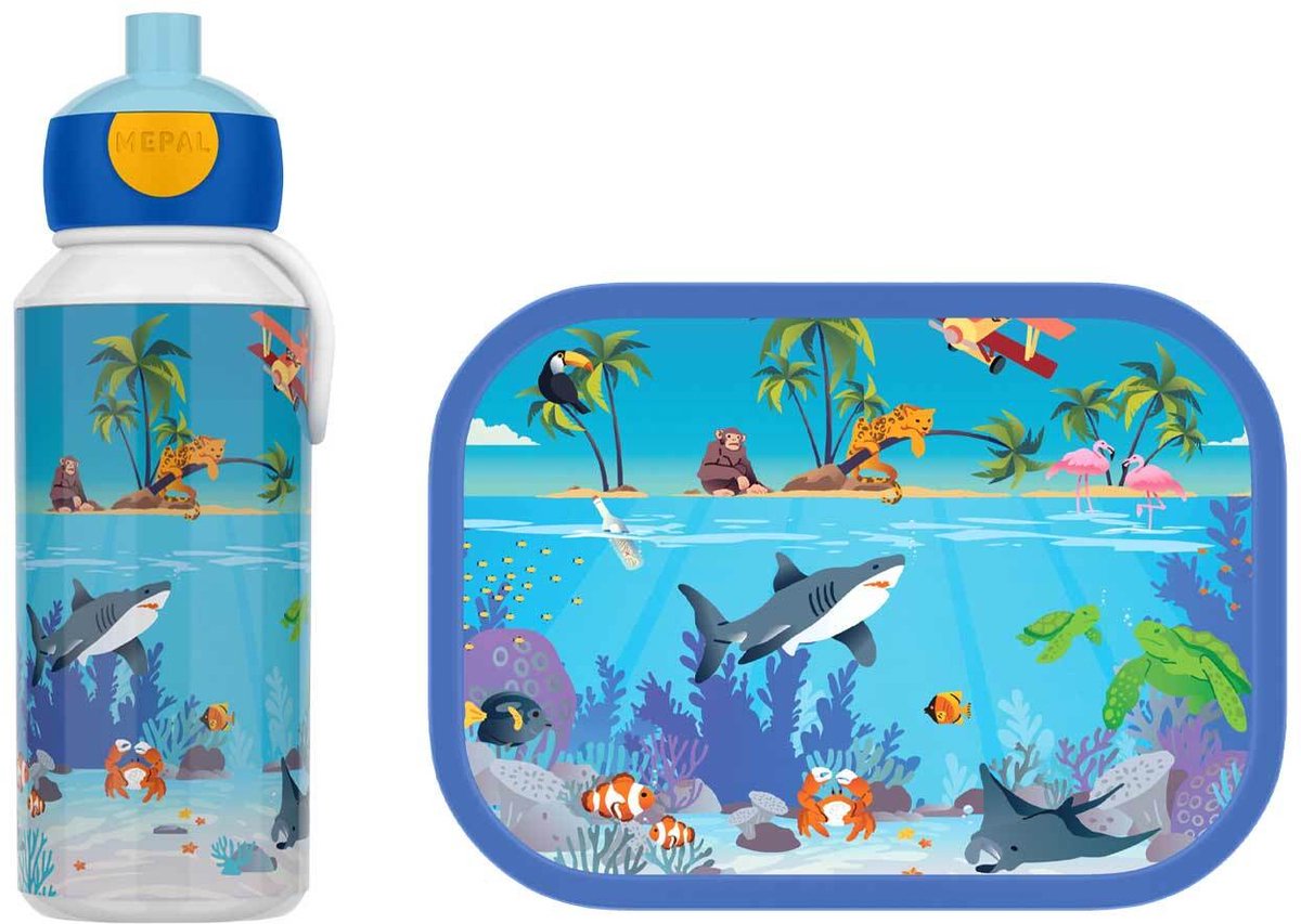 Mepal lunchset campus set van 2