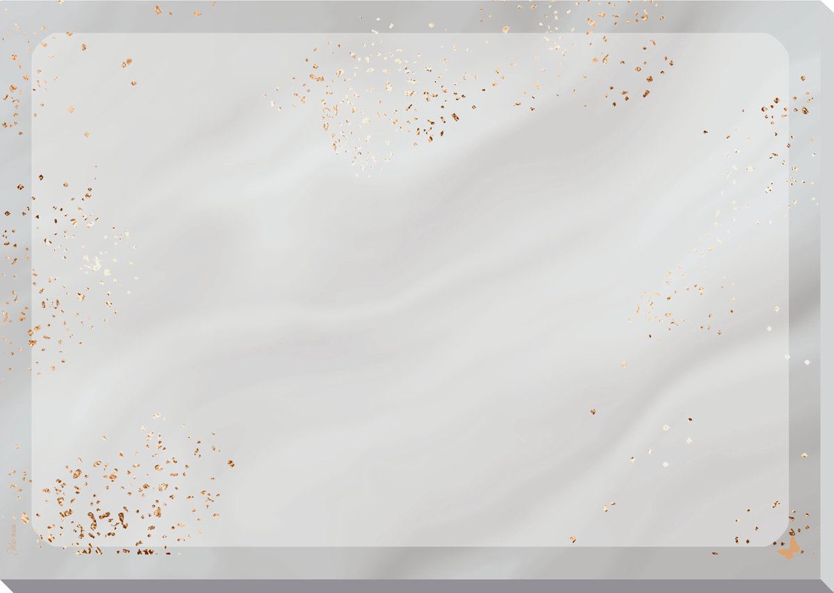 Sigel bureau onderlegger jolie glittery joy a3 30 vel ongedateerd