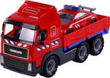 Cavallino brandweervrachtwagen en brandweerauto, schaal 1:16