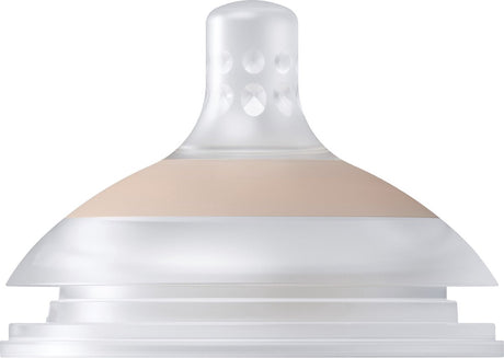 Difrax lovi mammafeel dynamische flessenspeen - 3+ maanden - slow - 1 stuk