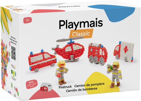 Playmais classic brandweer - 800 stukjes