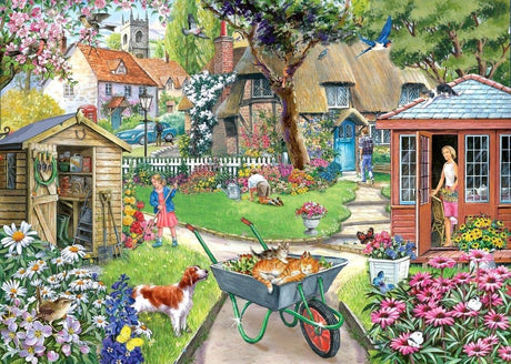 House of puzzles legpuzzel bloomin lovely 500 xl stukjes bloemen.