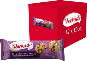 Verkade - koek - chocolate chip melk puur chocolade - 12 x 150 gram