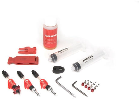 Sram standard dot 5.1 v2-x0 xx guide level code hydroroad g2 remmen ontluchtingsset zilver