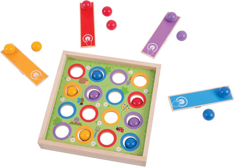 Bigjigs spel - hoedje wip - zaadjes planten