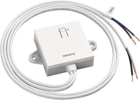Netatmo thermo link - voor thermostat original – draadloze receiver – ontvanger met droog contact – voor verwarmingsketel en warmtepomp