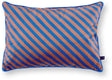 Pip studio sierkussen block stripes - kussen voor de woonkamer - blauw - 35x50cm