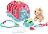 Playgo dieren reismandje met knuffelpuppy - 7dlg.