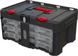 Merkloos sans marque gereedschapskist keter stack'n'roll polycarbonaat 48,1 x 23,3 x 33,2 cm