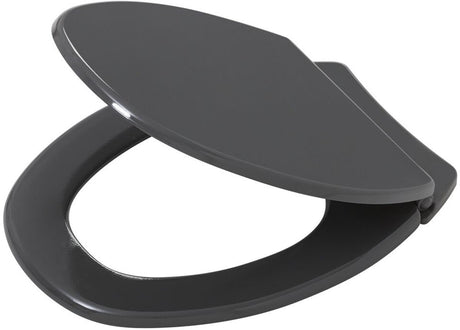 Tiger tenino - wc bril - toiletbril - softclose _ easy clean - mdf - fsc - grijs