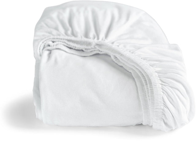 Cinderella - hoeslaken - tot 25 cm matrashoogte - double jersey - 180x220 200x200 cm - wit