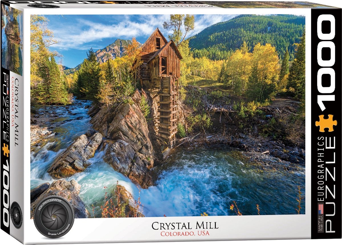 Eurographics puzzel crystal mill - 1000 stukjes
