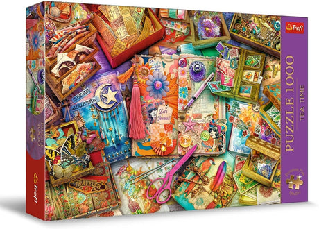 Trefl photo odyssey serie - legpuzzel - theetijd journalistbureau - premium plus kwaliteit